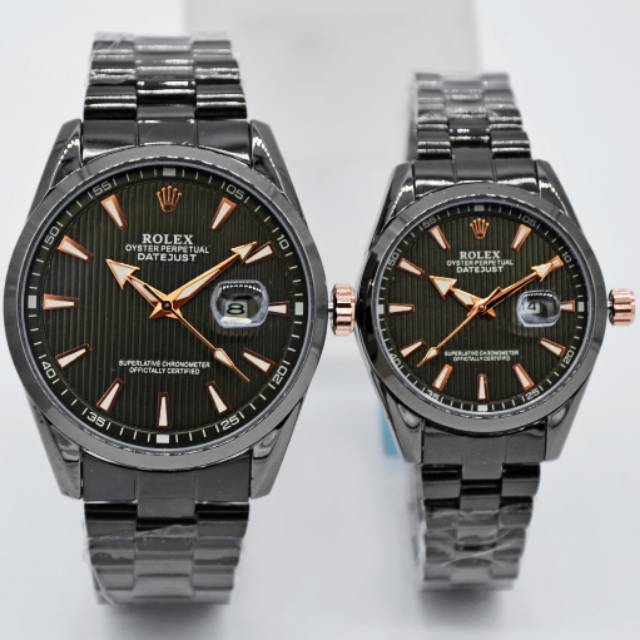 JAM COUPLE PRIA/WANITA ROLEX TANGGAL AKTIF