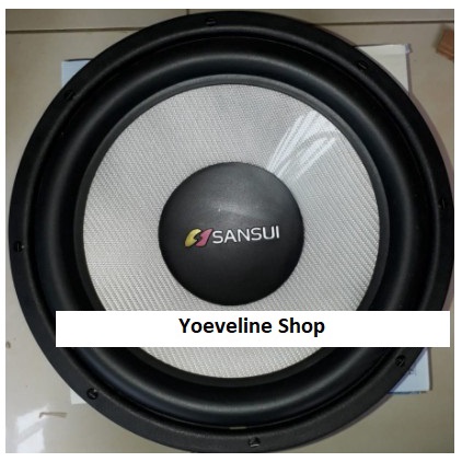 Subwoofer Speaker Sansui 12inch SA-W12DD 600watts