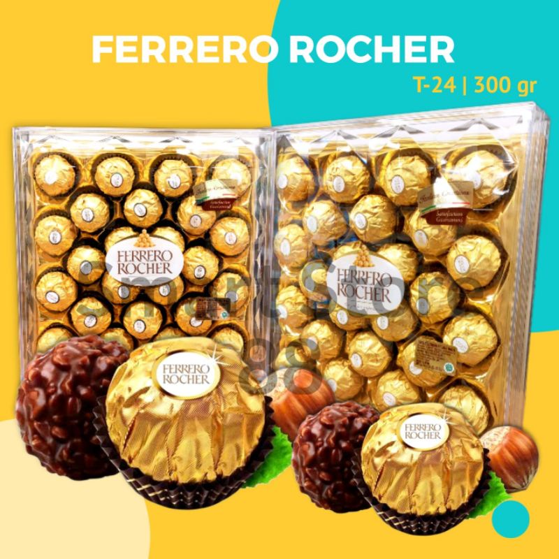 

FERRERO ROCHER T24 300GR PROMO FERRERO ROCHER 24 PROMO