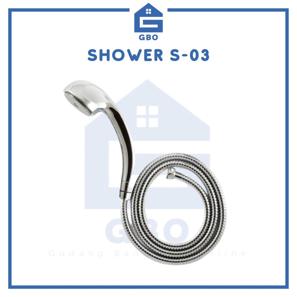KRANZ - SHOWER KAMAR MANDI TIPE S-03 CHROM / JET SHOWER MERK KRANZ