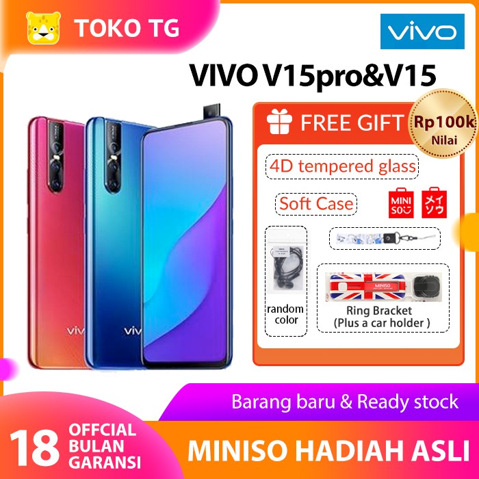 VIVO V15 PRO 6/128GB & V15 6/64G GARANSI OFFICIAL VIVO