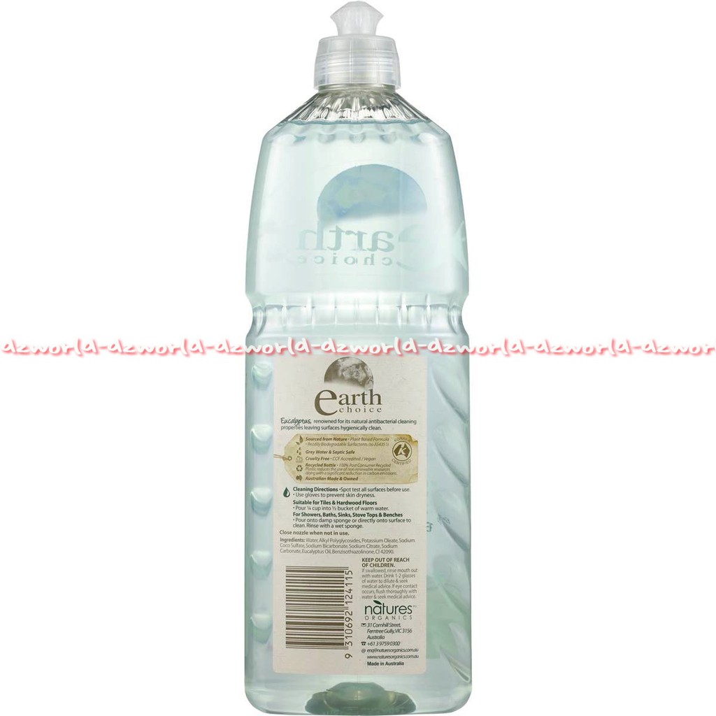 Earth Choice Wool &amp; Delicates 1L Sabun Mesin Cuci Bukaan Atas Samping Top &amp; Front Loader