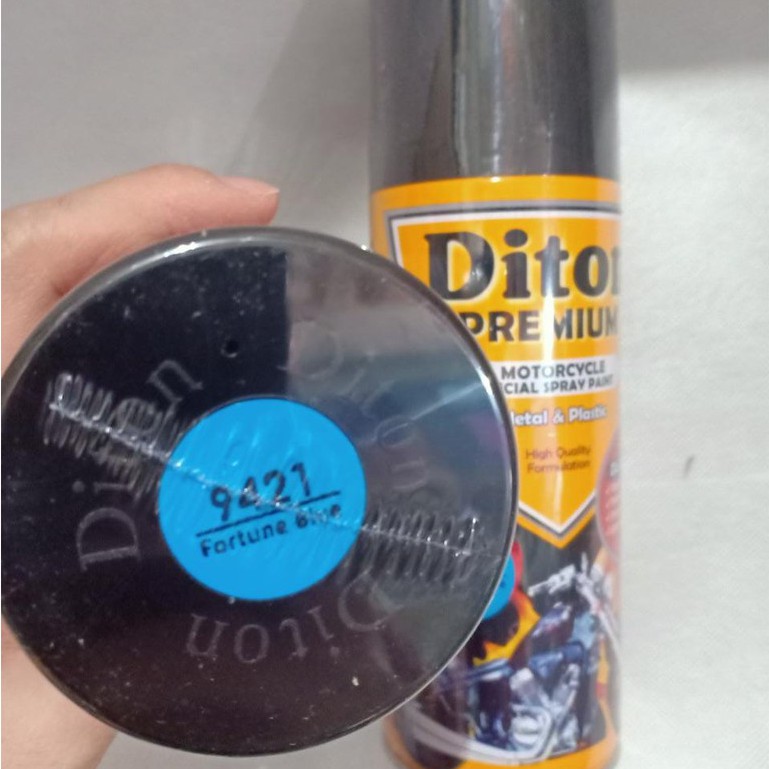 Pilok Cat Pilox DITON Premium 9421 Fortune Blue / Biru Muda (400cc)