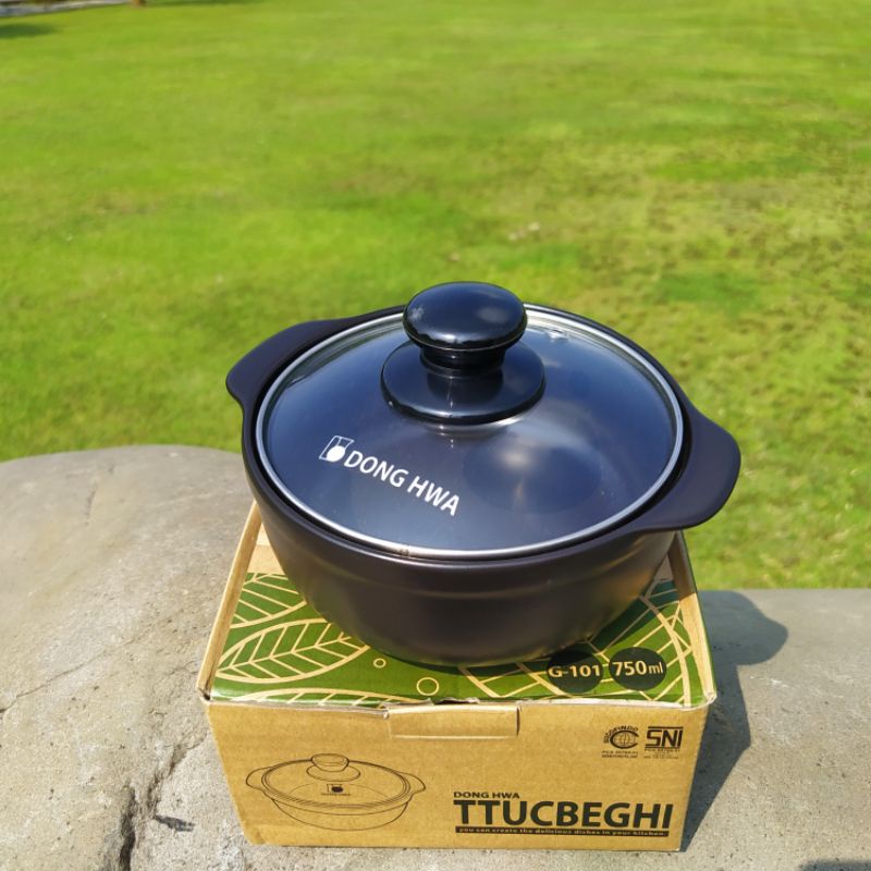 (New) Panci Tanah Liat Korea Donghwa 560ml