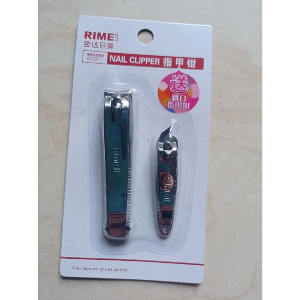SET GUNTING KUKU BESAR DAN MIRING RIMEI NAIL CLIPPER