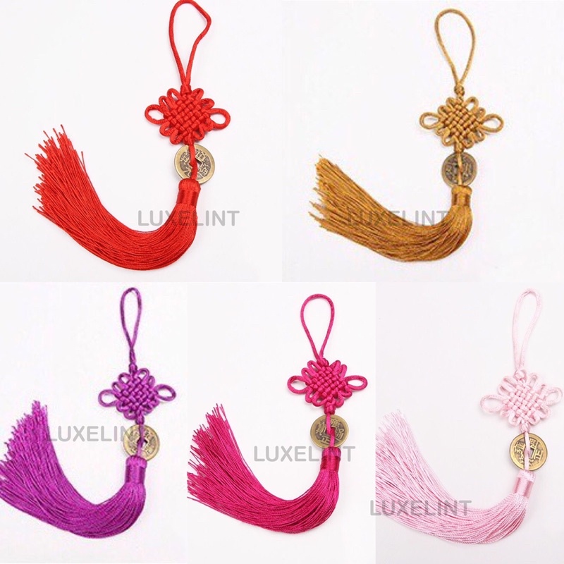 

Hiasan imlek COIN CHINA Tassel Imlek Chinese Anyam Koin / tassel premium / tusel / tasel premium / tasel imlek / rumbai imlek / gantungan chinese / gantungan imlek / hiasan imlek / hiasan china / hiasan anyam / gantungan anyam koin / koin china