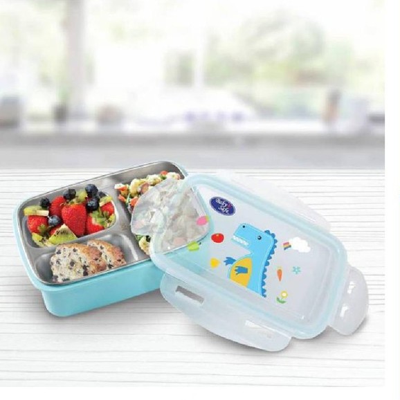 Baby Safe Stainless Steel Lunch Box 360ml SS009