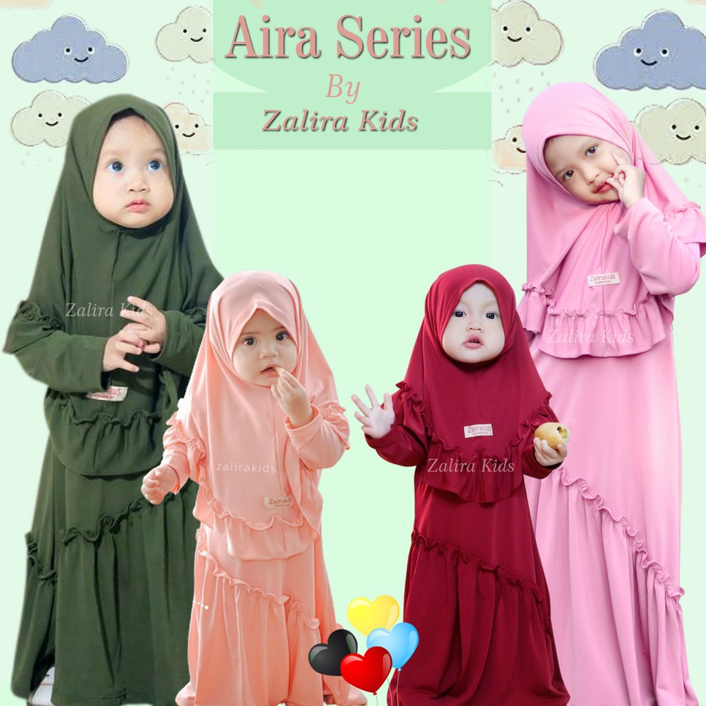 Gamis Airaa by Zalira Kids