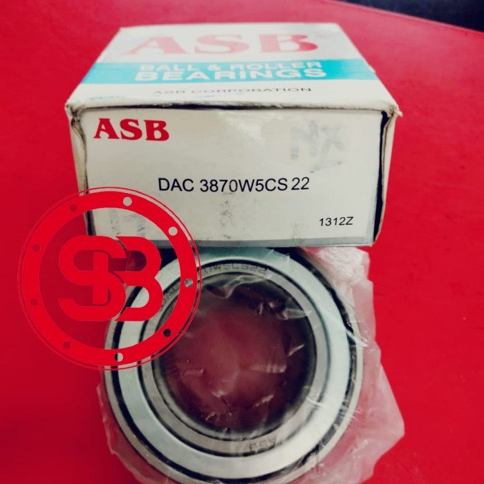 Bearing DAC 3870 W5CS 22 ASB