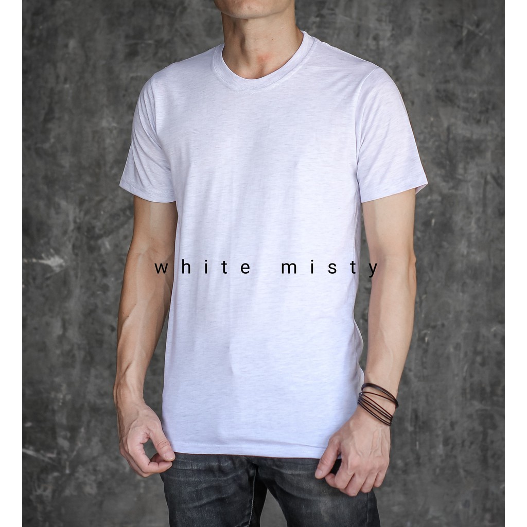 Kaos Polos Misty PUTIH