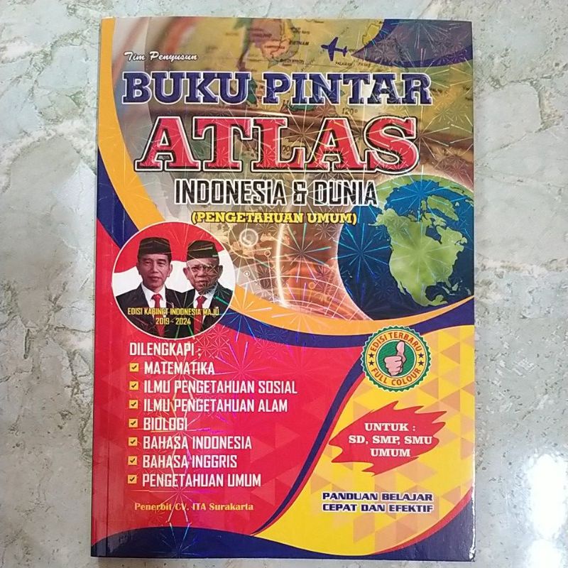 Jual PINTAR ATLAS INDONESIA DAN DUNIA Edisi Revisi 37 Provinsi | Shopee ...