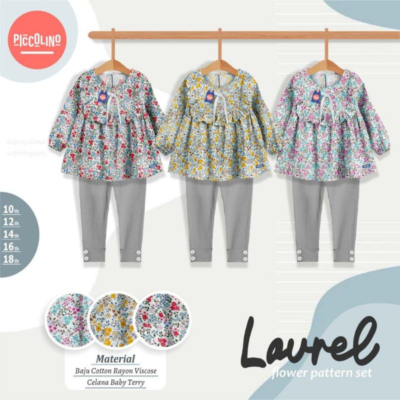 set griffe dan laurel 10-18t