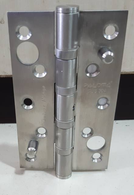 PALOMA BHP 213 BUTT HINGE ENGSEL PINTU DLX 5&quot;X3&quot;X3MM 4BB NRP+SP SSS STAINLESS SUS 304