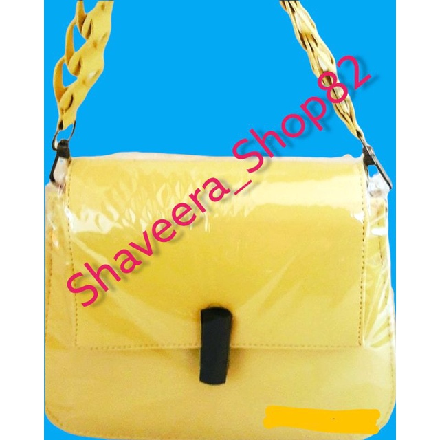 tas pesta  jinjing warna kuning