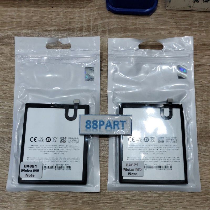 BATERAI MEIZU M5 NOTE BA621 ORI 100% NEW