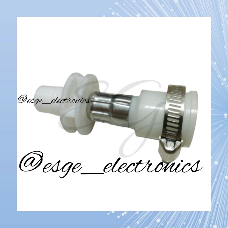 SAMBUNGAN KARET SELANG INLET MESIN CUCI KEPALA KRAN SELANG MESIN CUCI INLET UNIVERSAL + KLEM KEPALA INLET SELANG KONEKTOR KRAN SAMBUNGAN SELANG MASUK AIR MESIN CUCI LG SANYO OTOMATIS 1 TABUNG KEPALA INLET KLEM SELANG KONEKTOR KERAN SAMBUNGAN MASUK AIR