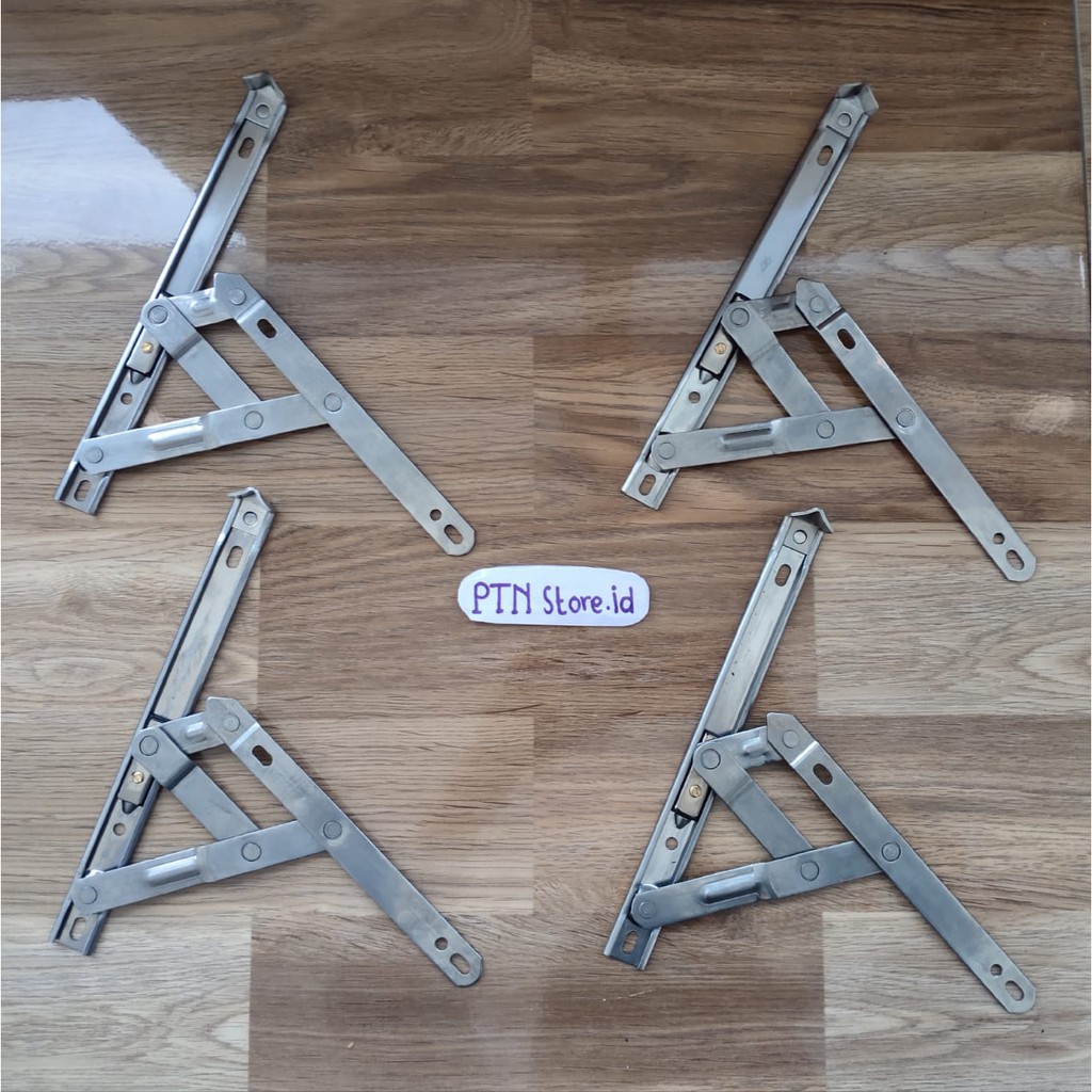 Engsel Casement Jendela Stainless (8-24 INCH)