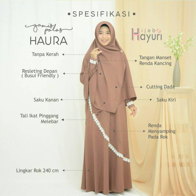 Gamis Al-haura by Hayyuri hijab