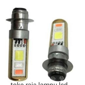 Lampu Depan Led Motor Matic - Lampu Led Utama H6 Flash - Lampu Depan H6 3 Warna DC