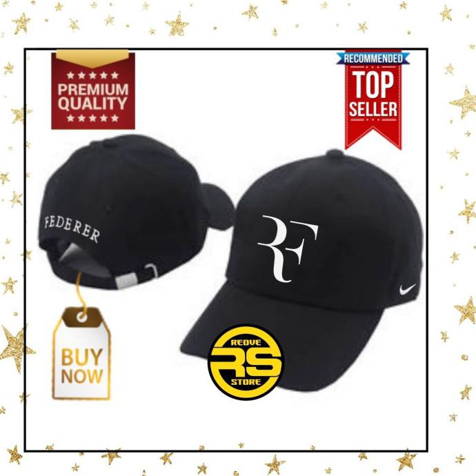 Nikmati Topi Baseball Premium Roger Federer Nike Keren Terlaris - Navy Sale