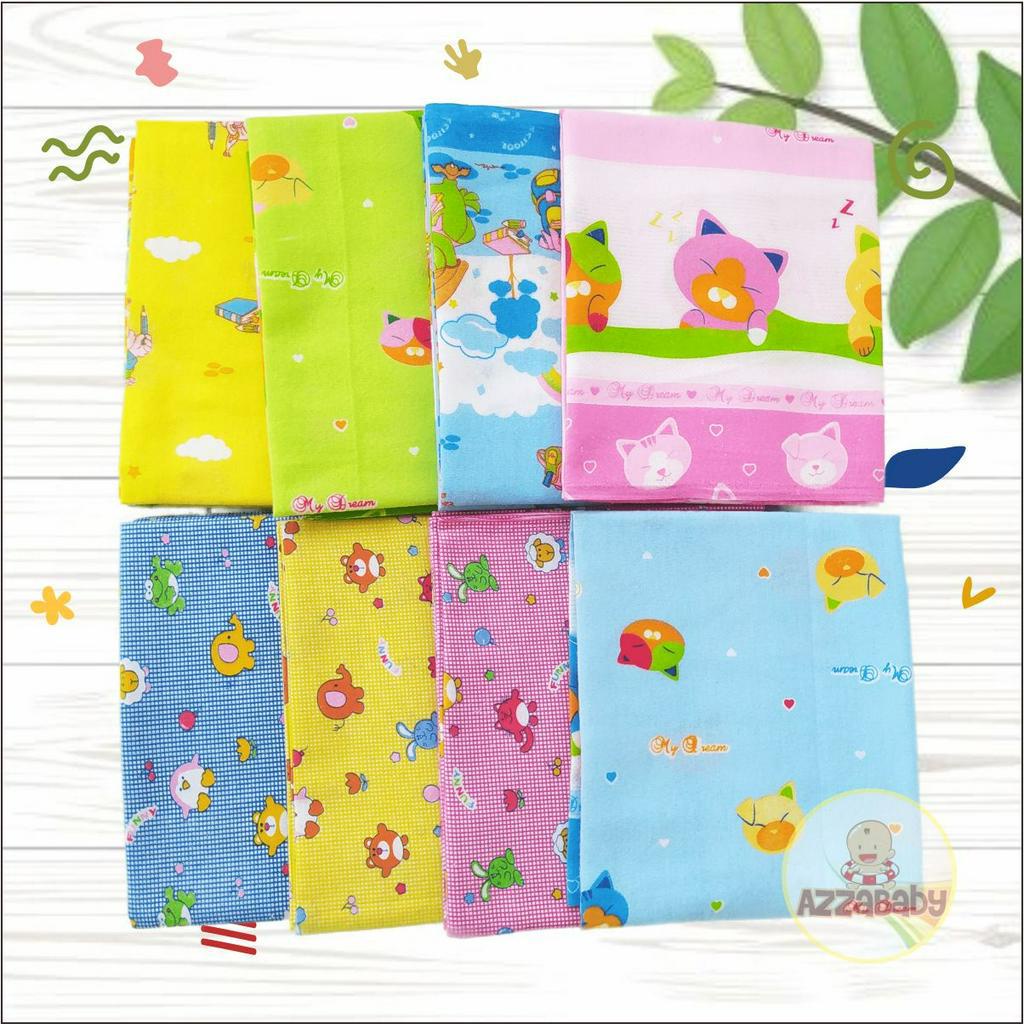 1 Lusin (12 pcs) Bedong Bayi 90x90 Termurah Premium