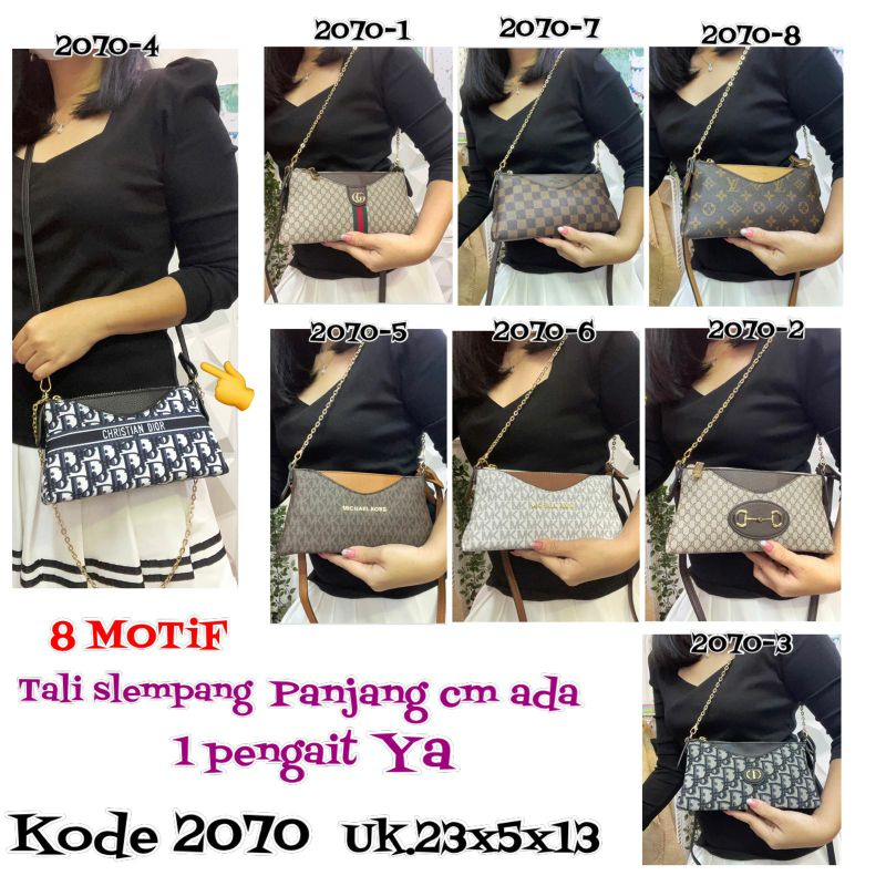 Tas Selempang Wanita Import,Slingbag Rante Wanita Kekinian