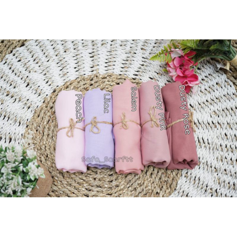 POLYCOTTON SQUARE PREMIUM // BELLA SQUARE PREMIUM PART 1 || EXCLUSIVE HIJAB-2