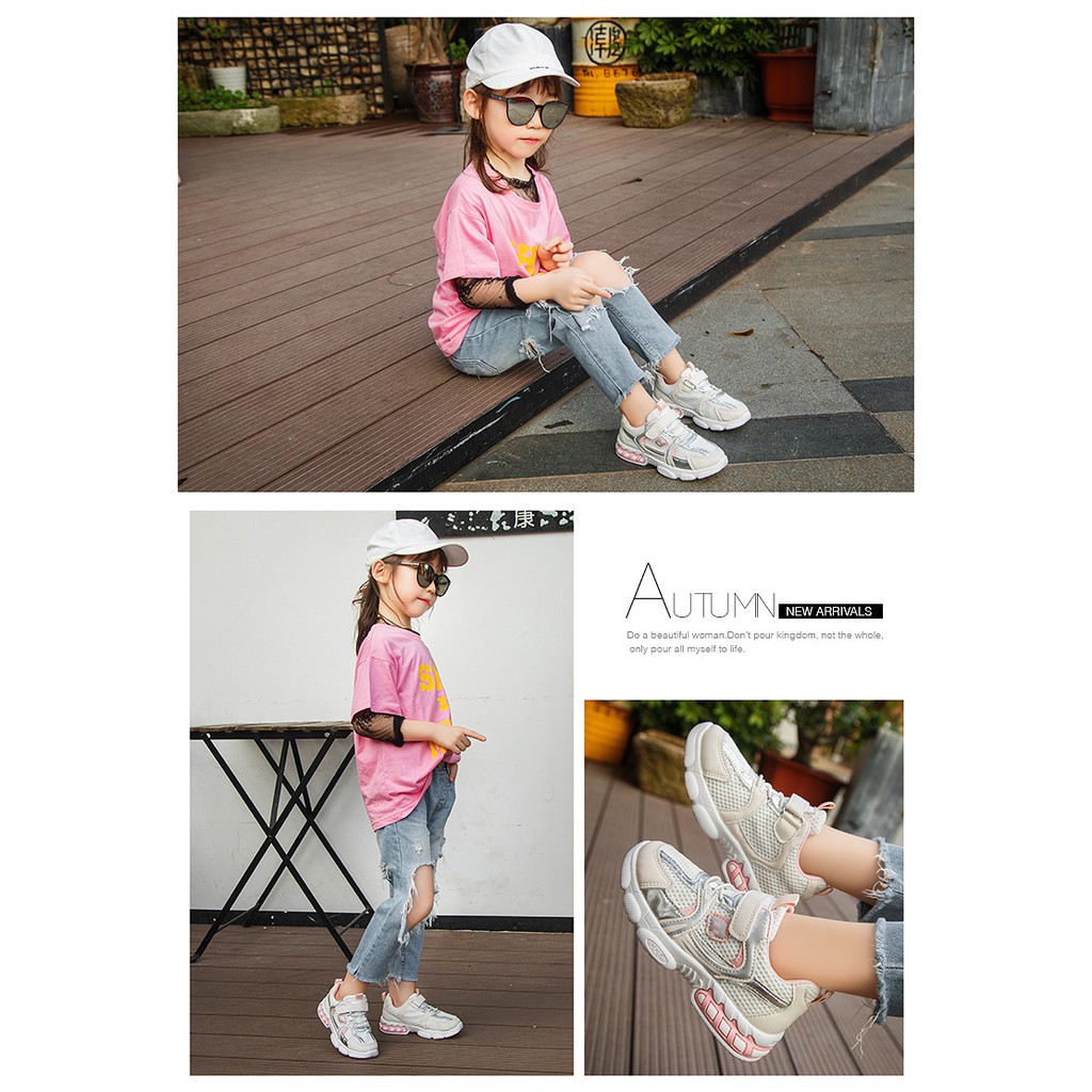 littlekiddoss SH2145 Sepatu anak Sneakers anak sepatu kets anak Laki-Laki Perempuan