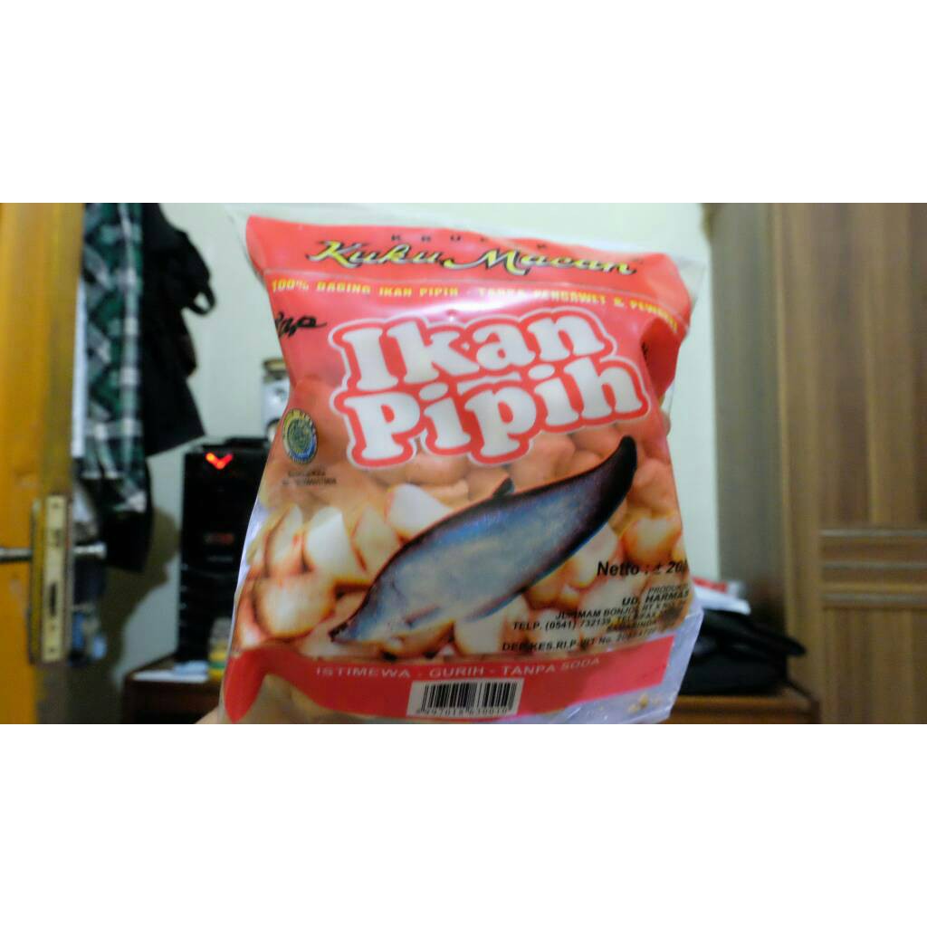 

AMPLANG KUKU MACAN CAP IKAN PIPIH ASLI SAMARINDA 200g (Sedang)