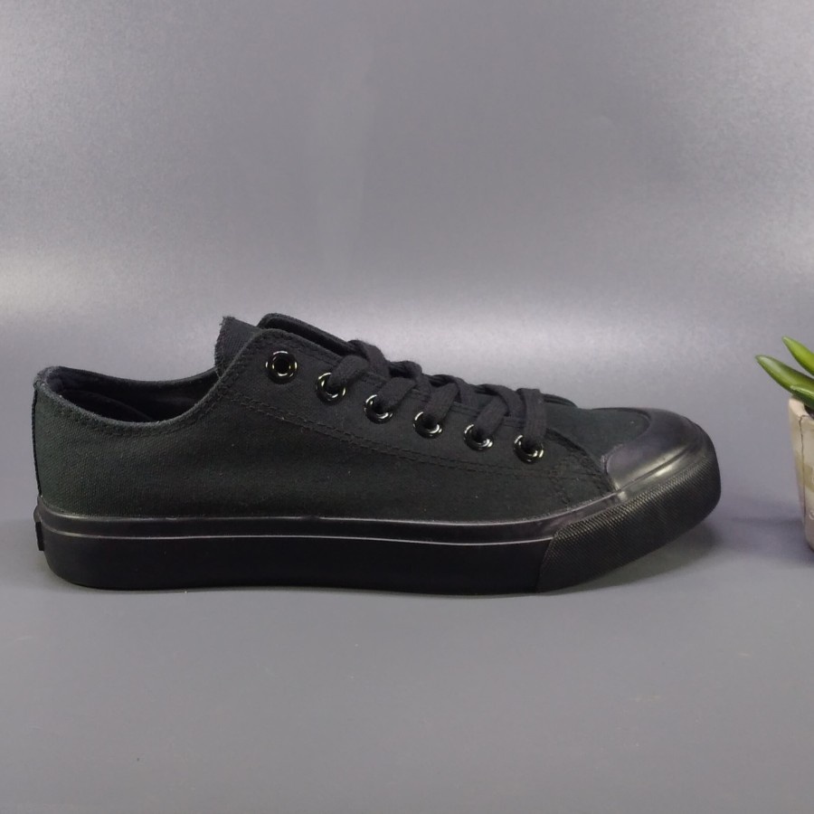 SEPATU SLIP ON PRIA AIRWALK LEAN BLACK HITAM ORIGINAL 100%