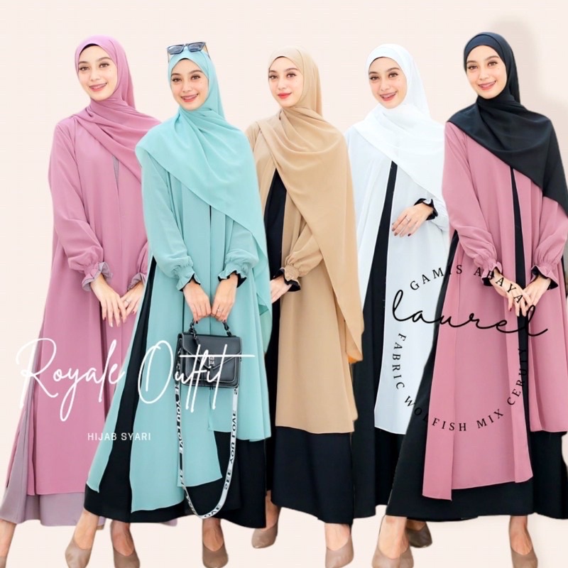 Laurel Dress Free Pashmina by Royale