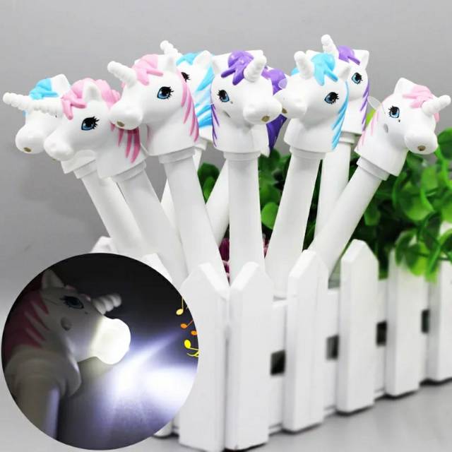 

Unicorn Electronic Voice Light Ballpoint