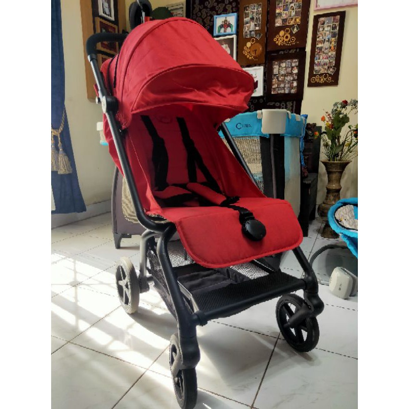 stroller Cybex Eezy S plus (preloved) red.