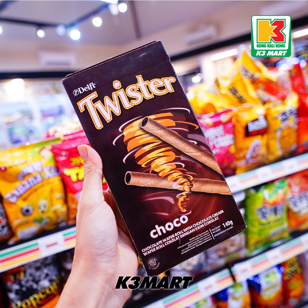 

Delfi Twister Chocolate 140gr