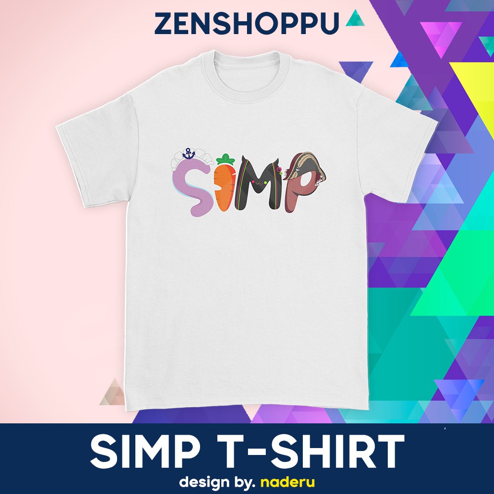SIMP Hololive Kaos T-Shirts