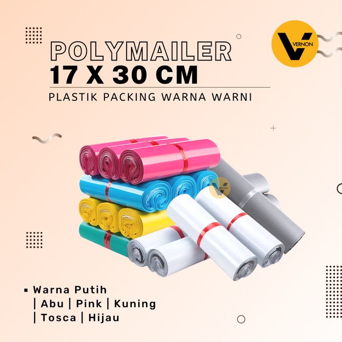 

Kantong Plastik Polymailer Amplop Packing Online Perekat Poly Mailer