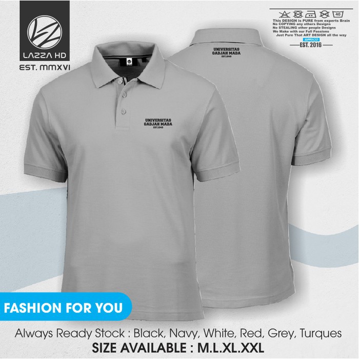 Poloshirt Polo Kaos UGM UNIVERSITAS GAJAH MADA Kerah Terlaris