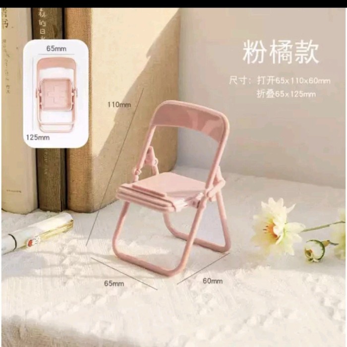 Phone Holder Model Kursi/Holder Hp Lucu Warna Pastel / Dudukan HP