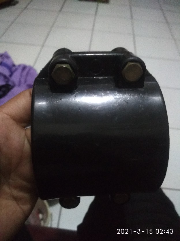 Clamp Saddle Hdpe D. 90 Mm X 3/4 (agru)