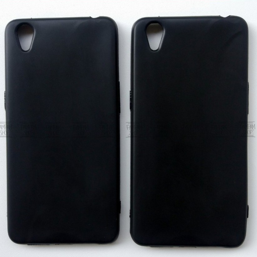 Softcase Oppo A37 A83 A71 A57 A39 F1S A59 Neo 7 Silikon Case Slim Matte Black Hitam