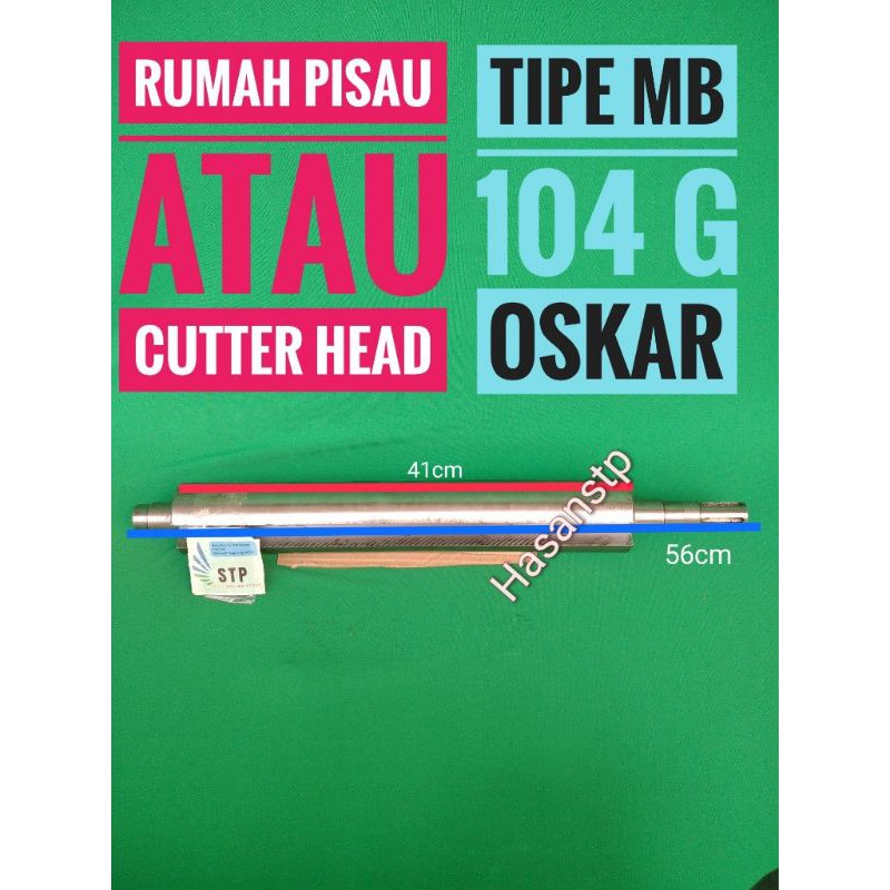 

rumah pisau atau cutter head MB 104G dan Knife(pisau) atau penjepit