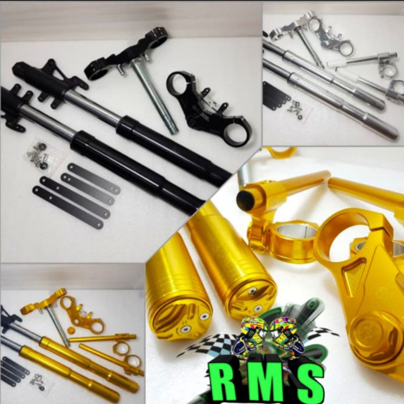 Usd Upside Down Shock NUI Cbr 150 lokal Cbr 150 facelift Cb 150 Old Cb 150 New set Komplit