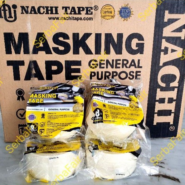 

Masking Tape Nachi 48mm 2inch 20 yard Lakban Kertas