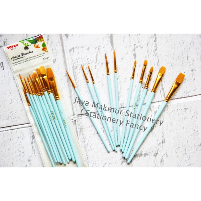 

Produk Terbaru Kuas Cat Air Lukis Acrylic Joyko Br-17 (1 Set)
