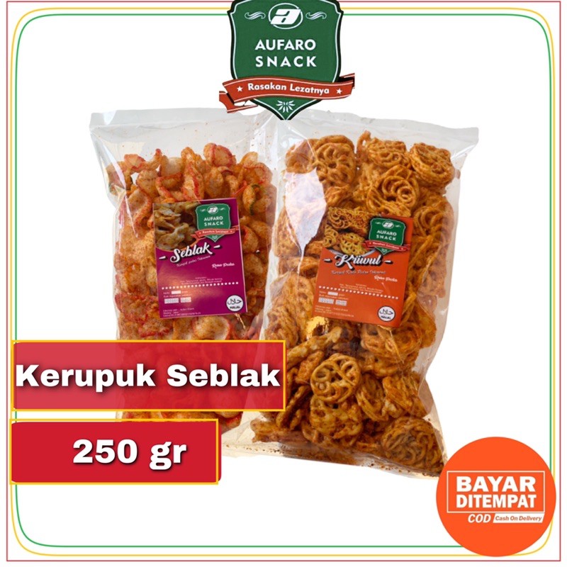 

KERUPUK SEBLAK KRIWUL PEDAS / KRUPUK SEBLAK BANDUNG