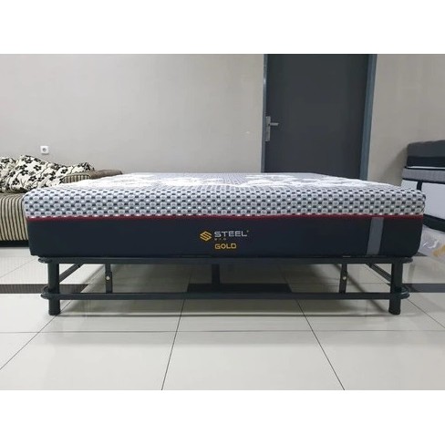 Matras Kasur Inthebox Steel Bed Gold Full NGF Garansi 10 Tahun