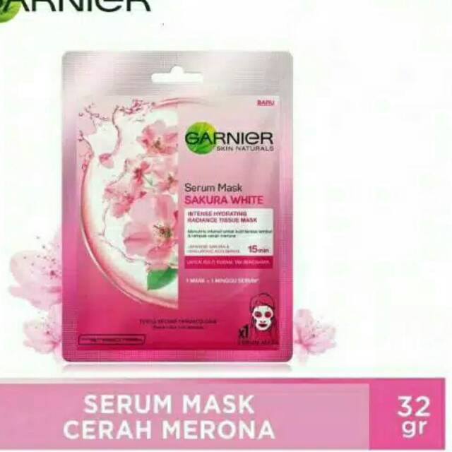 Garnier serum mask