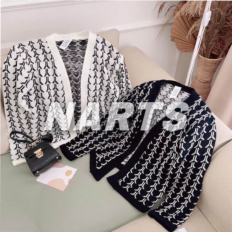 Edrea Crop Cardy / Atasan Baju Rajut Wanita