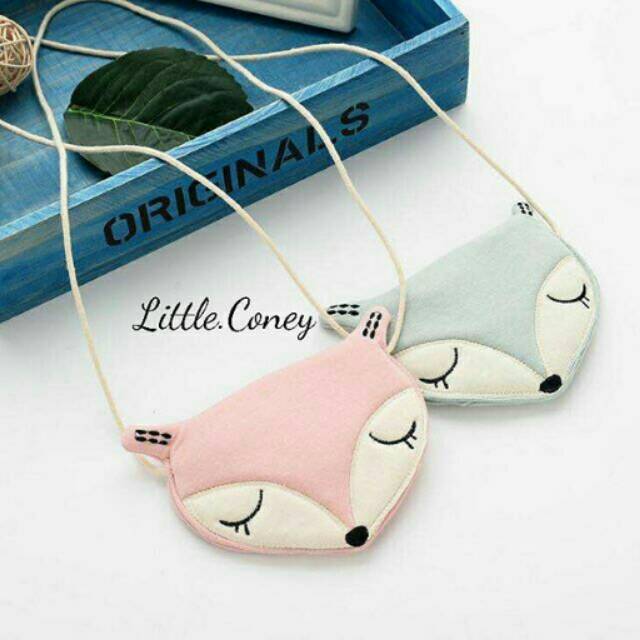 Sling bag tas fashion anak cute bag foxy