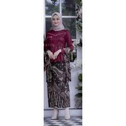 ROK SPAN BATIK size M L XL XXL 3L 4L 5L ROK BATIK BAWAHAN BATIK